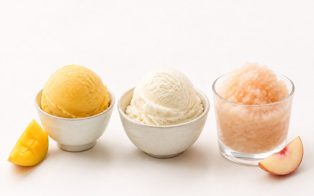 雪酪是什麼？和冰淇淋、冰沙有什麼不同？｜Beju