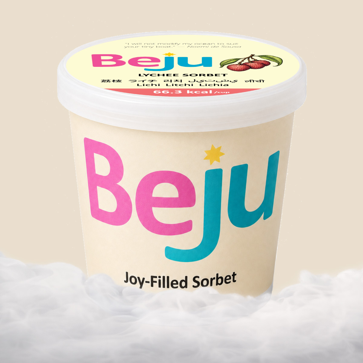 Beju Lychee Sorbet 荔枝輕雪酪:圖片 2